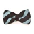 Import Handmade solid knitted luxury party knit  fashion black bow tie from China