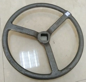 Handwheel with round hole and three spoke for valve casting