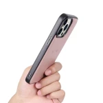 Hanman for iPhone magnetic phone case  iPhone16 15 14 13 12 11pro 2-in-1 Split Leather Wallet Phone Case