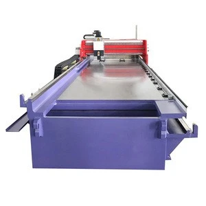 HARSLE brand CNC horizontal V-grooving machine with top configuration