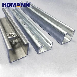 HDMANN SS304/316 Strut Channel u channel steel price