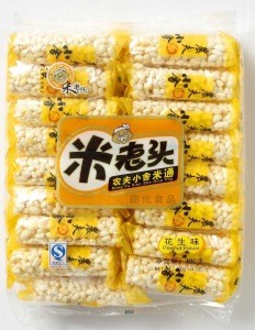 healthy rice product 400g (peanut flavor ) crispy pop rice rolls