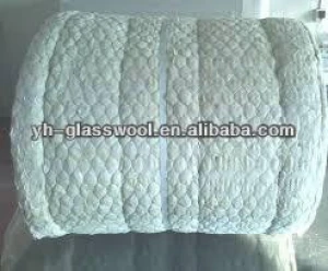 Heat preservation rock wool insulation mattress with wire mesh