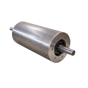Heavy Duty Magnetic Roller Head Pulley at Conveyor Discharge Point