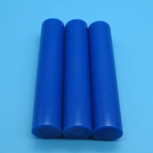High hardness red delrin rod 30mm engineering plastic blue delrin rod