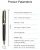 Import High level rose gold metal ball pen with pen box personalised logo roller pen gel from China