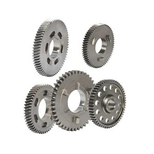 High precision bicycle gear set bevel transmission