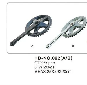 High quality 48T cheap steel bicycle chainwheel and crank