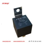 High quality 4PIN 30A 40A 60A 24V auto wiper relay with metal bracket 12V electric motorcycle car relay