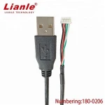 High-quality 5P USBAM data cable for digital products