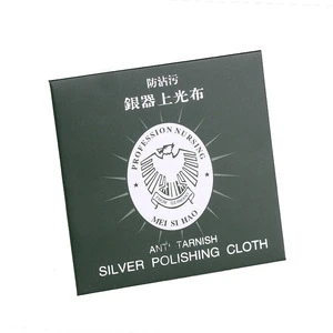 High Quality 8*8cm Silver Polishing Cloth Popular Jewelry Cleaner Make earring necklace bracelet ring Sparkling Factory Bulk