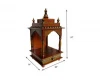 High Quality beautiful small Wooden temple design with miniature Art
