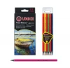 High Quality Black Wood Pencil Neon Highlighter Color Pencil