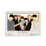 High quality bulk bts kpop zinc alloy custom hard enamel pin badge for cancer awareness