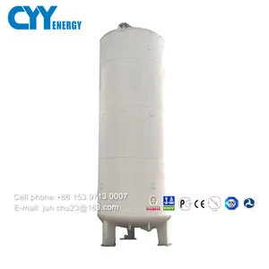high quality cryogenic liquid oxygen storage tank with capacity 2-250m3