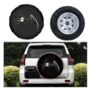 High quality custom print logo as customers request 14inch to 18inch car spare wheel tyre cover