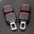 Import High Quality Custom Universal Car Seat Belt Clip Black Extender Safety Belts Plug from China