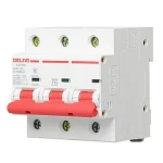 High quality DELIXI DZ47 3poles c63 miniature circuit breaker / mcb