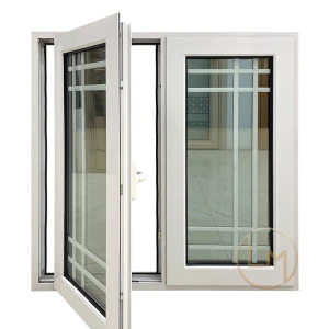 High Quality European Style Double Glass Ce Certificates Simple Design Aluminum Sliding Window/Casement