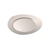 High Quality Fancy Hotel Restaurant Irregular Stainless Steel Tableware Plates Dishes Dinner Metal Food Serving Plate
