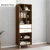 Import High Quality Furniture Sheesham Wood Open 2 Shelves Bookcase / Bookshelf For Cafe Furniture from China