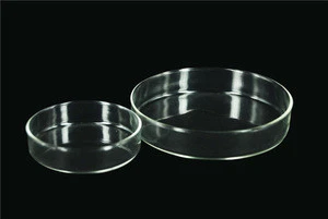 High quality glass/plastic petri dish 100mm petri dish container