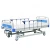 Import High quality hot selling manual three function integral lift medical bed in stock 3 crank hospital care  bed from China