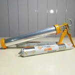 High Quality Low Price Bronze-colored Caulking Gun for Sausage Silicone Sealant