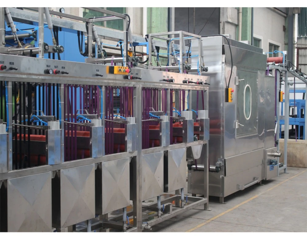High quality Narrow fabric textile continuous dyeing and finishing machine