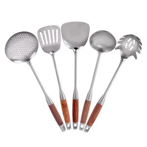 High Quality Non Stick Tools 304 Stainless Steel Kitchen Cooking Utensil Set