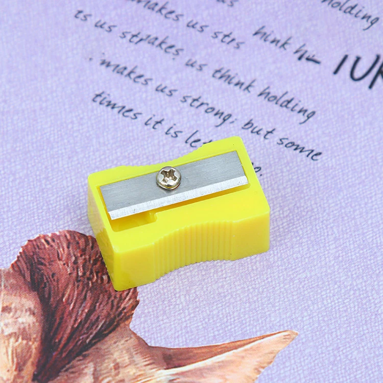 high quality plastic students sharpener , colored pencils sharpener whole sale