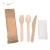 Import High Quality Portable Spoon Knife Fork Wooden Tableware Suit Cutlery Set from China
