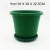 Import High Quality Promotional Plastic Flower Pot With Tray from China
