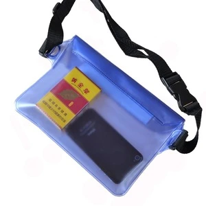 High quality PVC Transparent design waterproof bag for or mobile phones/PDA/camera/MP3/MP4/PSP/wallet etc