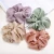 Import High Quality Shinny Fabric Women Large Hair Scrunchies Girls Hair Ties Hair Accessories Wholesale from China