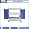 High Quality Stainless Steel Hospital Clean Laundry Cart at Least Price