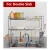 Import High quality stainless steel kitchen storage over the sink dish drying rack from China