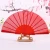 Import High Quality Vintage Plastic Folding Hand Held Flower Fan Chinese Dance Party Solid Hand Fan from China