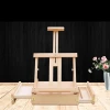 high quality wholesale baby  kids children wooden double drawer table easel box