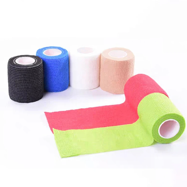 High quality wholesale Hot Sales Elastic Basketball Wrist Bandages Fitness 7 Standard Colors Sports Tape