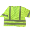 High Quality Yellow Orange Reflective High Visibility Safety Vest Hi Vis Silver Strip Crossing Guard Construction Safety Vest