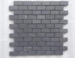Himachal Black Slate Stone Mosaic Wall Panels Classical Style Slate Floor Natural Stone Mosaic Factory Price Black Slate Mosaic