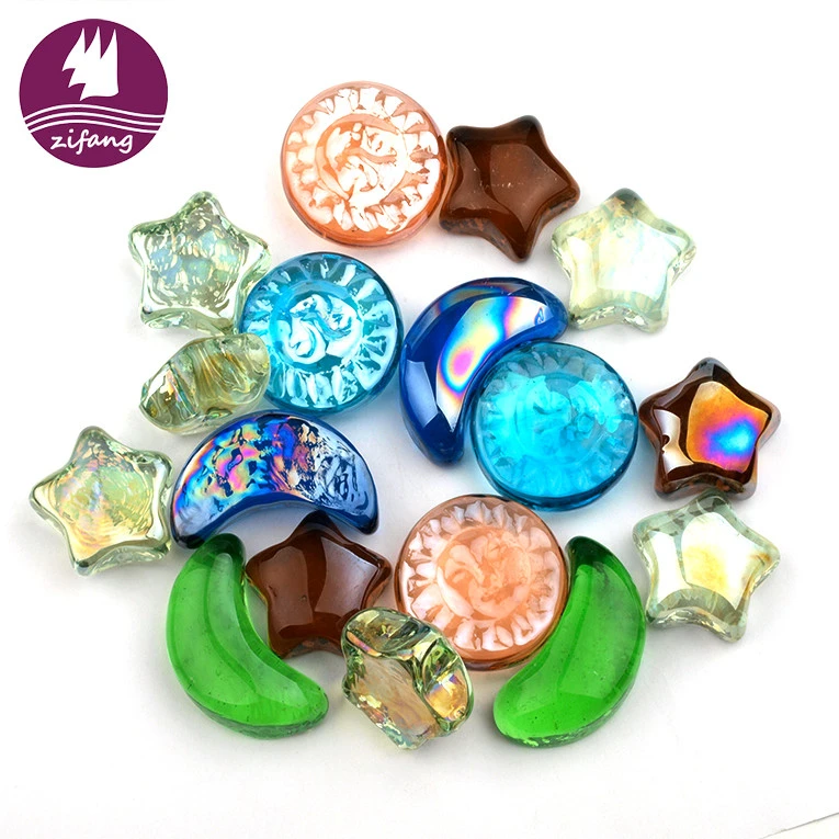 Home decorations various colored rocks decorative crystal stone