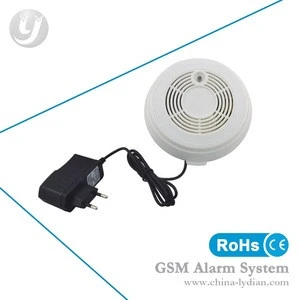 Home Security Fire Alarm Wired Conventional Photoelectric WCDMA Smoke Detector