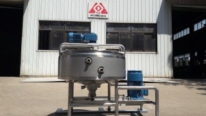 Homogenizer emulsifier tank emulsifying mixer