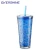 Import Hot Fashionable Self-Cooling BPA Free Double Wall GEL 22oz Freezer Gel Tumbler Plastic Cup With Lid And Straw from China