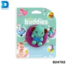 hot product 3.5 inch baby summer bath toy animal for playing