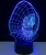 Import Hot sale 3D Led table lamp 3D led night Light, 3d illusion lamp from China