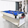 Hot sale 4 in 1 Modern multi game billiard pool table with air hockey table tennis table and dining