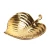 Import Hot sale ceramic plate gold plated banana leaf jewelry tray from China